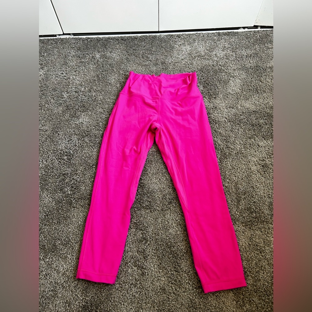 Sonic Pink Lululemon Leggings